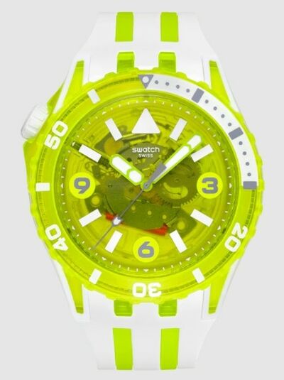SWATCH SSCU09J100 SCUBAQUA EGG YOLK ERKEK KOL SAATİ