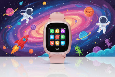Kn8100P Akıllı Çocuk Saati 4G Sim Kart Destekli Görüntülü Görüşme Özelliği Var
