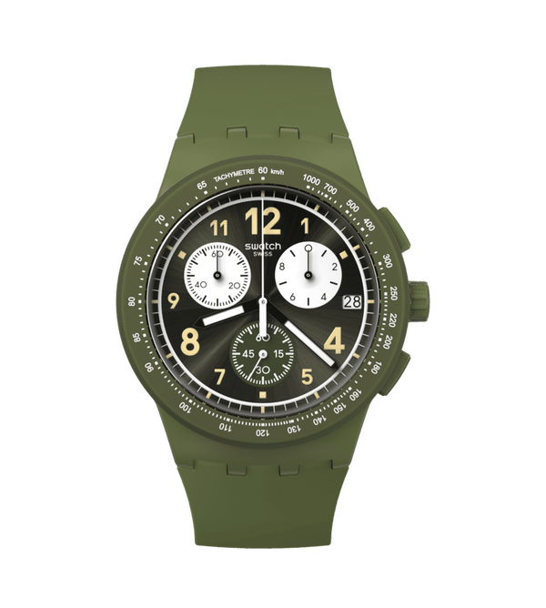 Swatch SUSG406 Nothing Basic About Green Erkek Kol Saati
