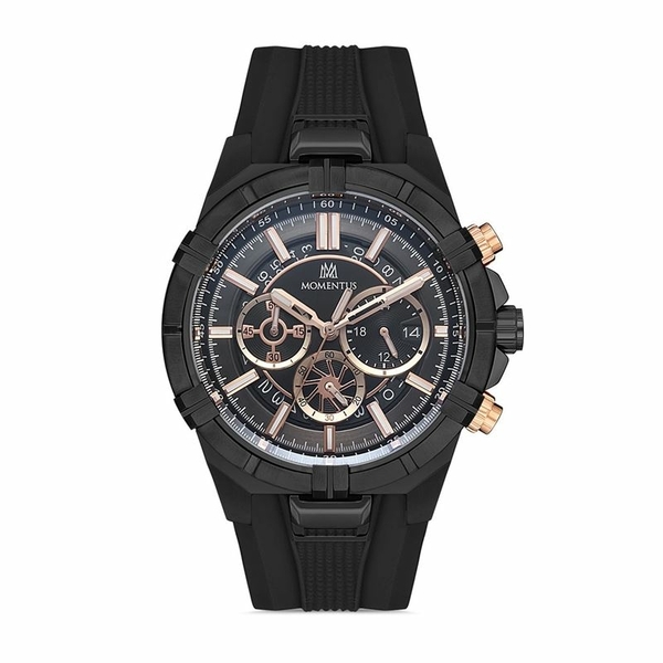 Momentus Men's Sport Master SM374B-04BR Erkek Kol Saati