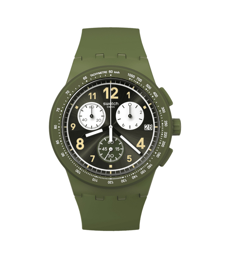 Swatch SUSG406 Nothing Basic About Green Erkek Kol Saati