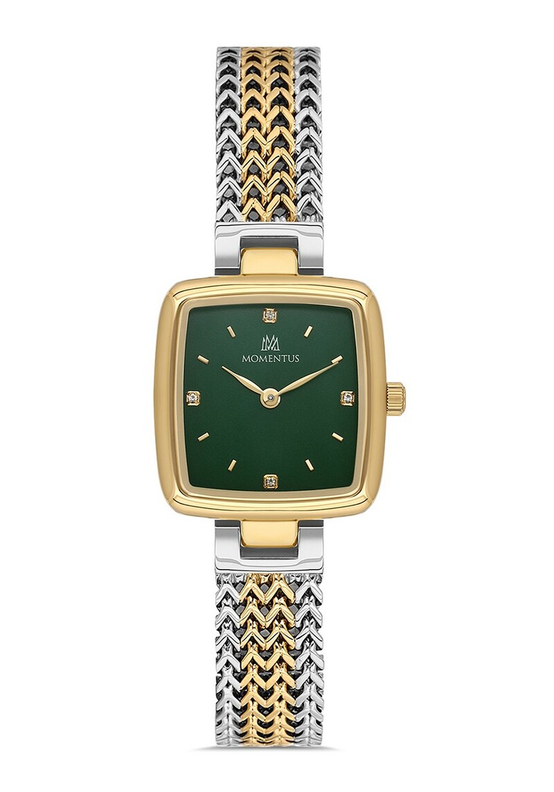 Momentus Women's Shiny SS397G-15TG Kadın Kol Saati