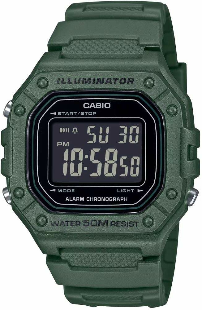 Casio W-218H-3BVDF