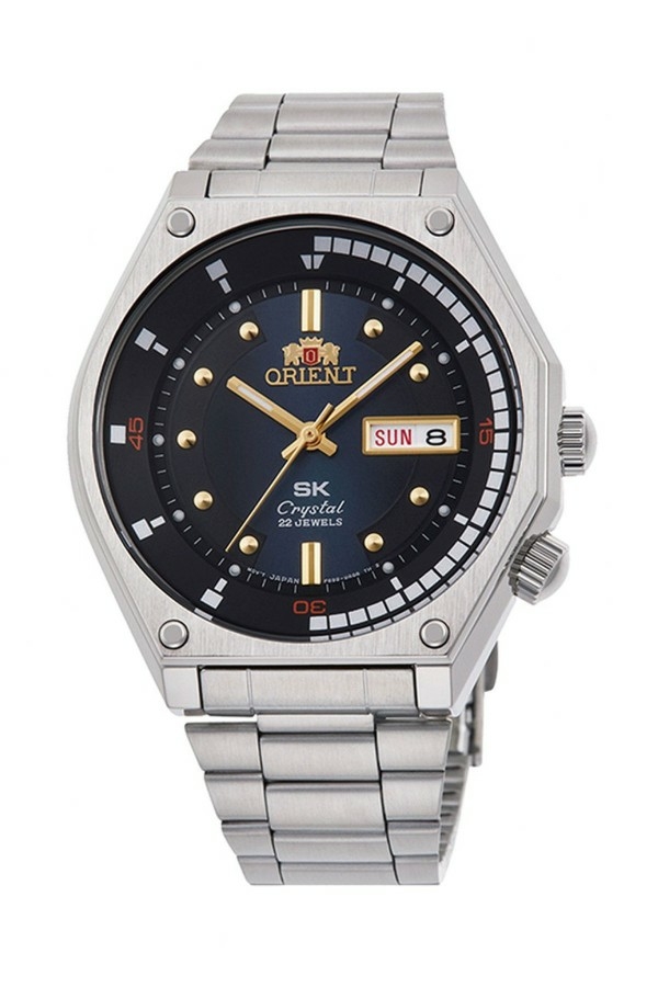 Orient RA-AA0B03L39B Otomatik Çelik Gri Lacivert Kadran 42 Mm Erkek Kol Saati