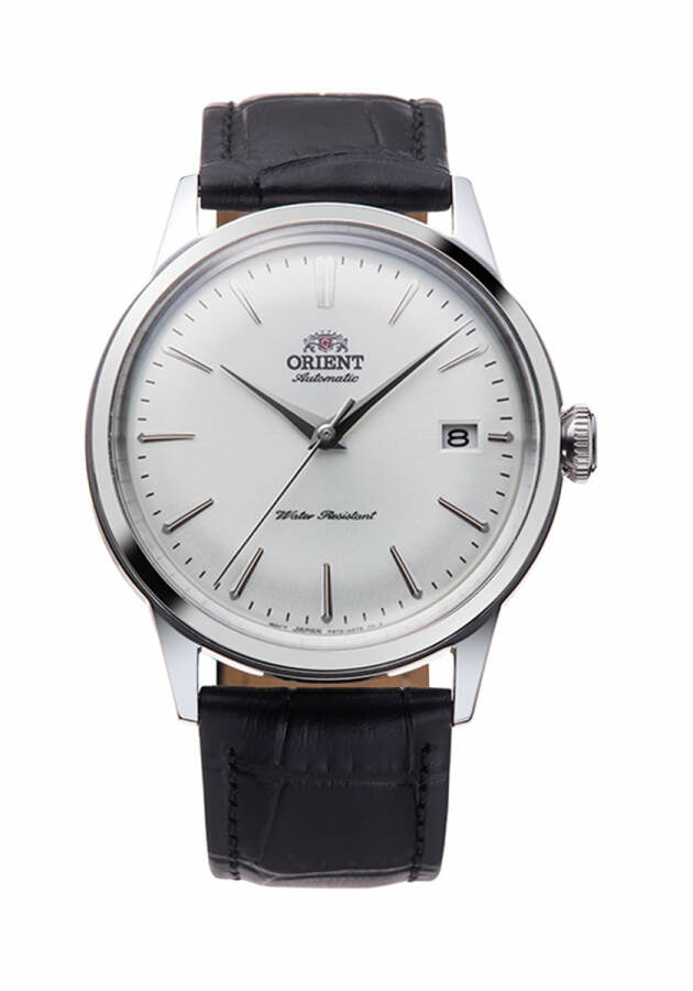 Orient Bambino RA-AC0M03S30B Kurmalı Otomatik Deri Siyah 38 Mm Erkek Kol Saati