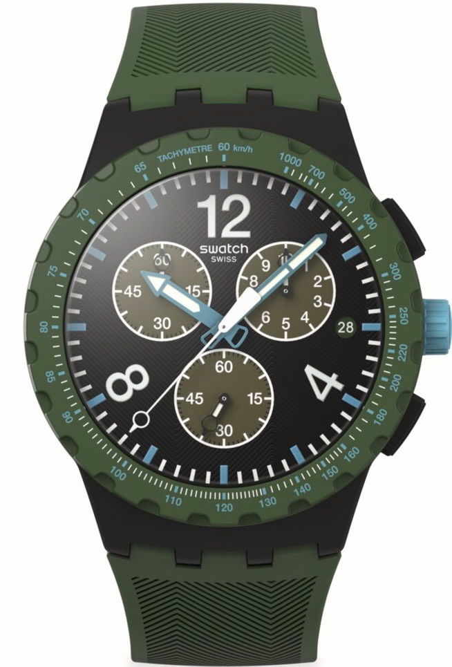 Swatch SUSB421 Olive Rush Unisex Kol Saati