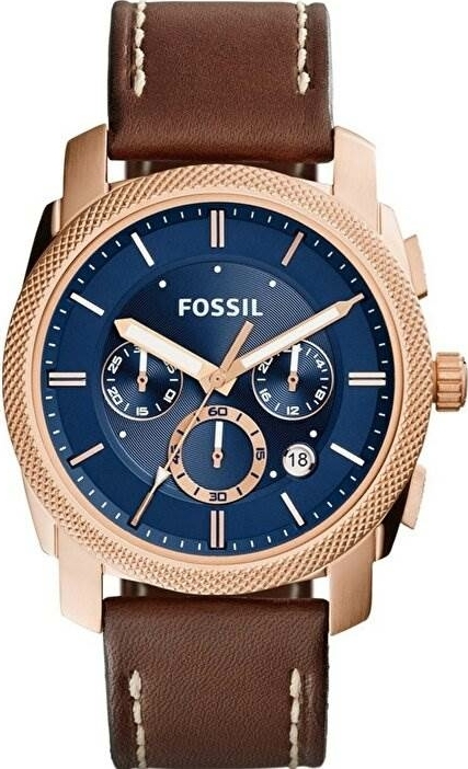 Fossil FFS5073 Quartz Deri Kahverengi 44 Mm Erkek Kol Saati