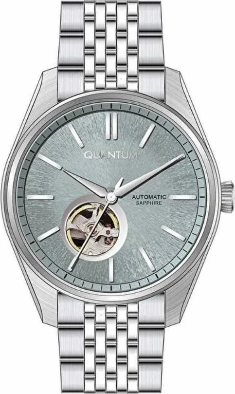 Quantum QMG1207.360 Otomatik Çelik Gri Safir 10 Atm 41 Mm Erkek Kol Saati