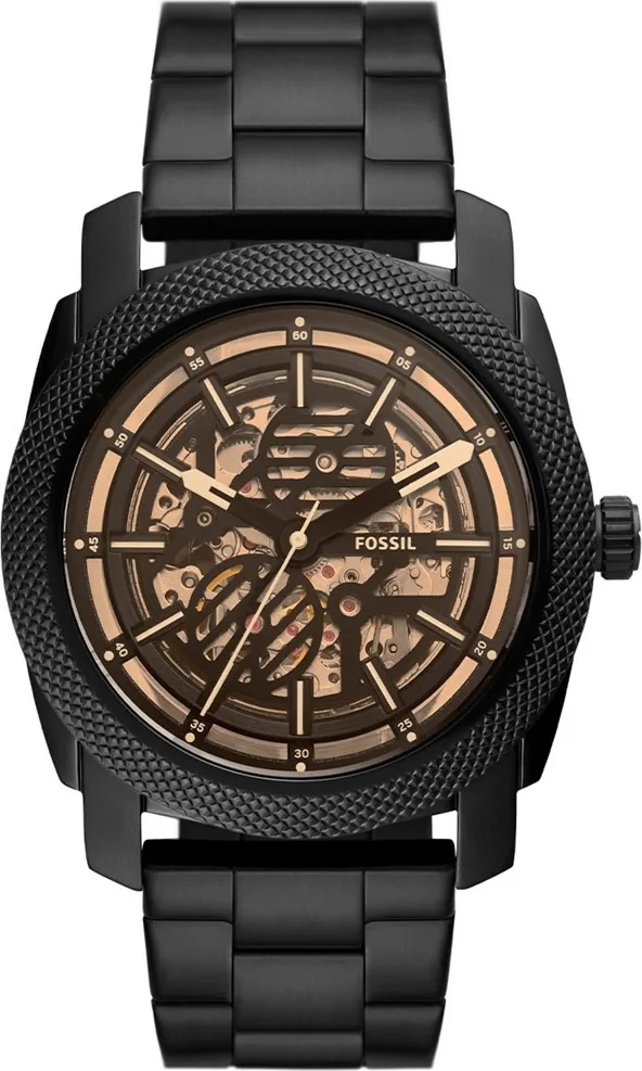 Fossil FME3253 Otomatik Çelik Siyah 45 Mm Erkek Kol Saati
