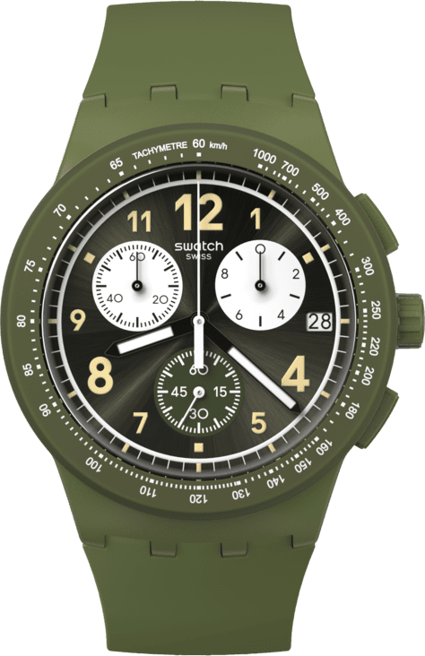 Swatch SUSG406 Nothing Basic About Green Erkek Kol Saati