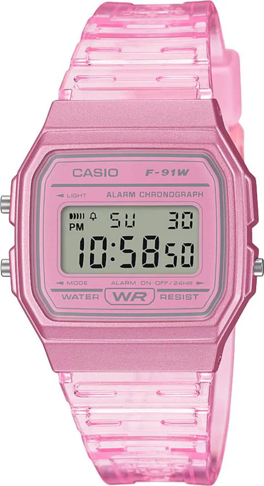 Casio Dijital Bayan Kol Saati F-91WS-4DF
