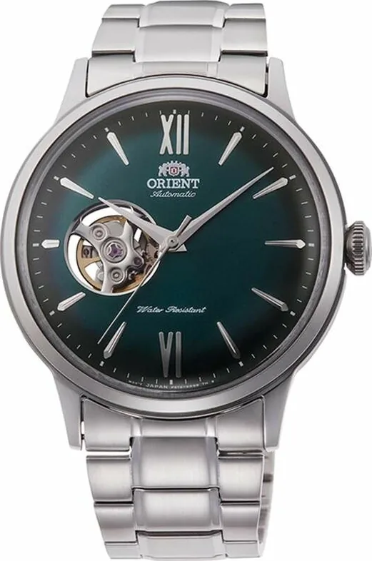 Orient Bambino RA-AG0026E30B Otomatik Çelik Gri Yeşil Kadran 41 Mm Erkek Kol Saati