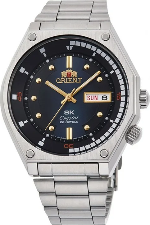 Orient RA-AA0B03L39B Otomatik Çelik Gri Lacivert Kadran 42 Mm Erkek Kol Saati