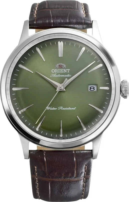 Orient RA-AC0029E30B Otomatik Deri Kahverengi Yeşil Kadran 40 Mm Erkek Kol Saati