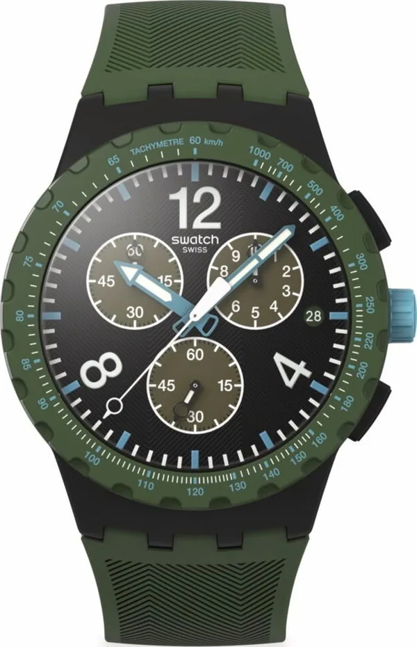 Swatch SUSB421 Olive Rush Unisex Kol Saati