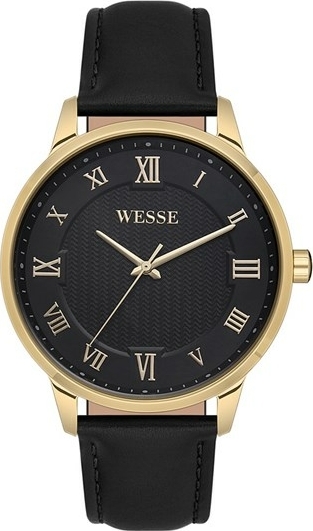 Wesse WWG208004 Quartz Deri Siyah 42 Mm Erkek Kol Saati
