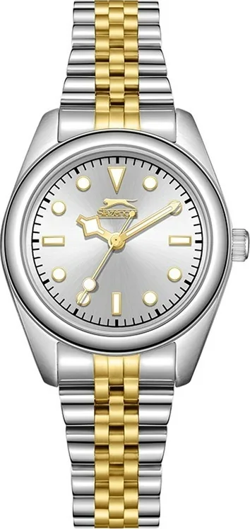 Slazenger SL.09.2424.3.04 Quartz Çelik Altın/Gri 25 Mm Kadın Kol Saati