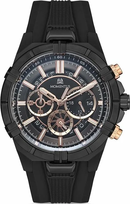 Momentus Men's Sport Master SM374B-04BR Erkek Kol Saati