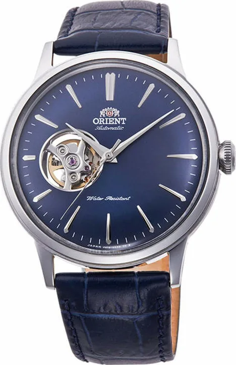 Orient Bambino RA-AG0005L30B Otomatik Deri Lacivert 41 Mm Erkek Kol Saati